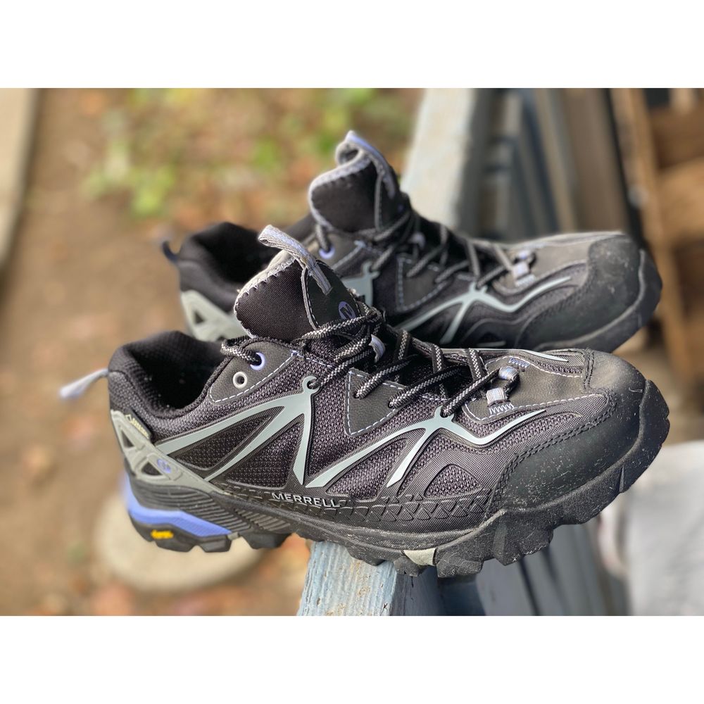 Merrell Women’s Capra Sport Gore-Tex Black Lace-Up Hiking Shoes Sz 10 US - Picture 10 of 10